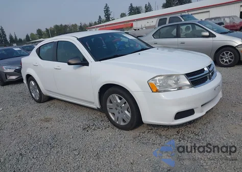 2014 Dodge Avenger Se z USA, uszkodzony, nr VIN 1C3CDZAB9EN202954